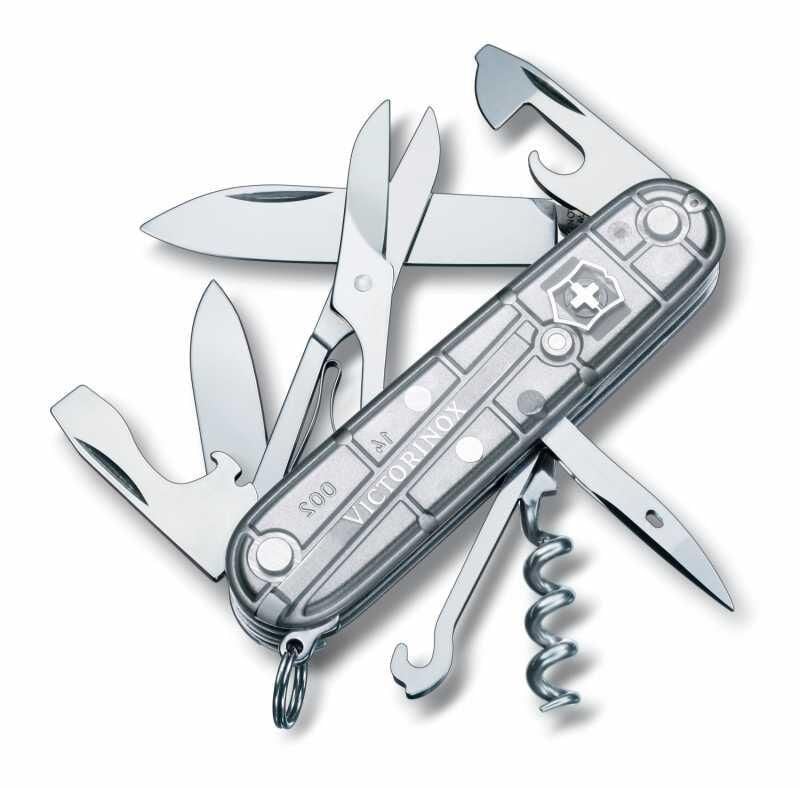 Victorinox Climber 1.3703.T7B1 Gümüş İsviçre Çakısı 91mm 14F