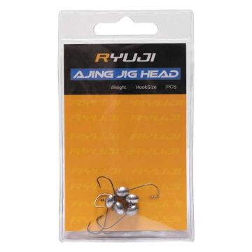 Ryuji Ajing 2,5g LRF Jig Head Silikon Yem Zokası 5ad