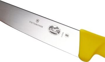 Victorinox Fibrox 18cm Kasap Kelle Bıçağı 5.5208.18 Sarı