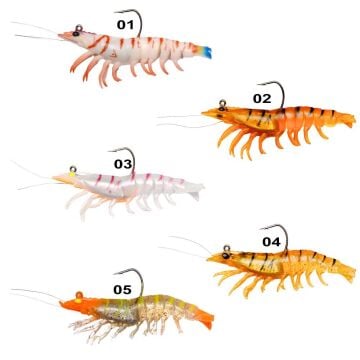 Ryuji Real Shrimp 7.6cm 12g Silikon Karides Yem