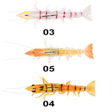 Ryuji Real Shrimp 7.6cm 12g Silikon Karides Yem