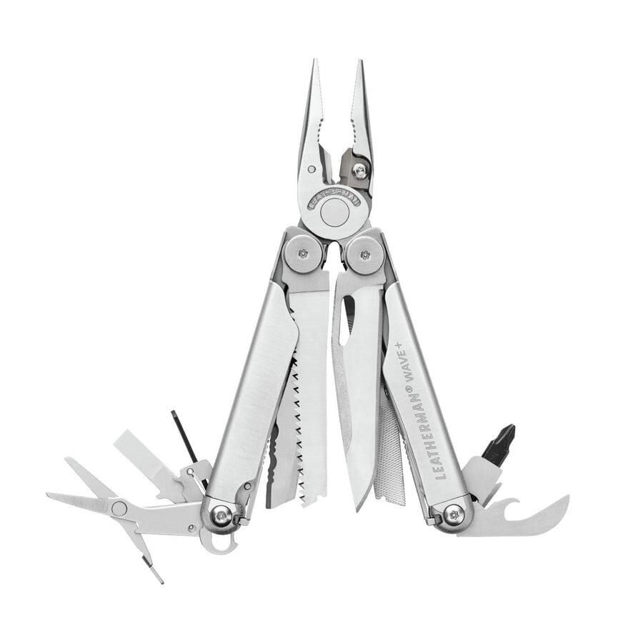 Leatherman Wave+ Penseli Kılıflı Multitool 18F Gümüş