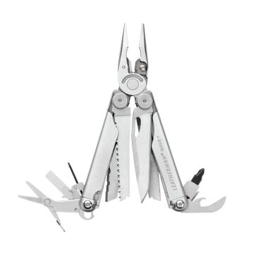 Leatherman Wave+ Penseli Kılıflı Multitool 18F Gümüş