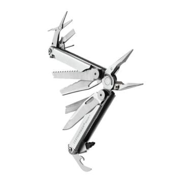 Leatherman Wave+ Penseli Kılıflı Multitool 18F Gümüş