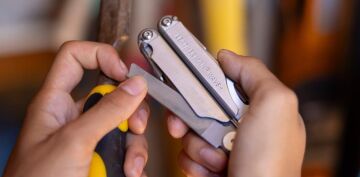 Leatherman Wave+ Black Penseli Kılıflı Multitool 18F Siyah