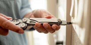 Leatherman Wave+ Black Penseli Kılıflı Multitool 18F Siyah