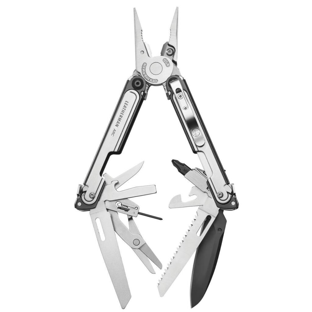 Leatherman ARC Black Silver Penseli Multitool 20F Siyah/Gümüş
