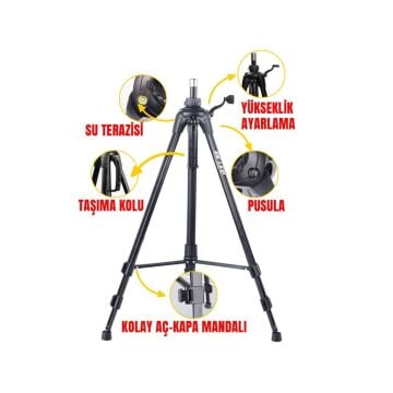 EFFE Tripod Kamış Ayağı Sazan Sehpası HG284
