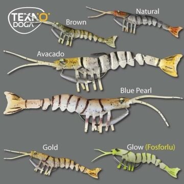 Savage Gear TPE Manic Shrimp Silikon Karides 12.5cm 15g Caridina