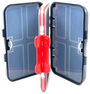 Kendo Çift Taraflı Plastik Lrf Suni Yem Taşıma Kutusu