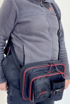 Kendo Spin Avı Balıkçı Omuz Çantası (2 Kutulu Hediyeli)