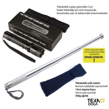 TYPE 1101 Elektroşok ve W38 Jop Savunma Seti KS22