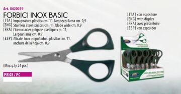 Lineaeffe İnox Balıkçı Makası İp Misina Çelik Tel Kesen Makas