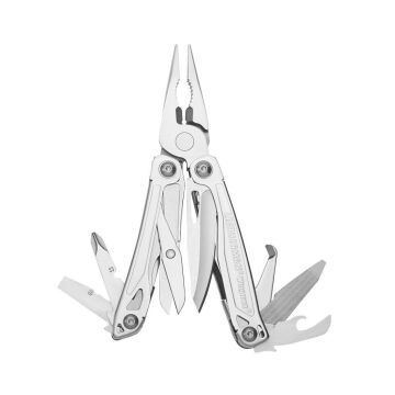 Leatherman Wingman Penseli Multitool 14F Gümüş