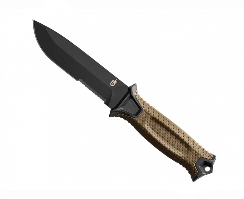 Gerber StrongArm Fixed Testere Ağızlı Outdoor Bıçak Kahverengi