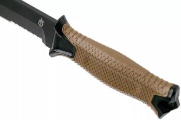 Gerber StrongArm Fixed Testere Ağızlı Outdoor Bıçak Kahverengi
