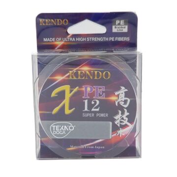 Kendo Japan 250m Dynema 12x 12 Kat Örgü İp Olta Misinası Yeşil