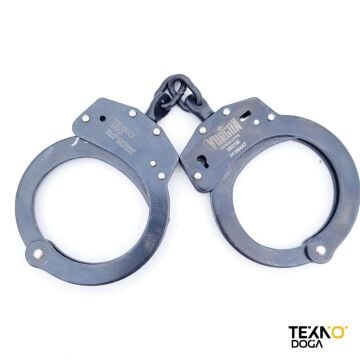 Vurgun Zincirli Çelik Polis Kelepçesi Siyah 3021B
