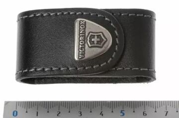 Victorinox Deri Çakı Kılıfı 4.0518.XL Siyah Cırtcırtlı