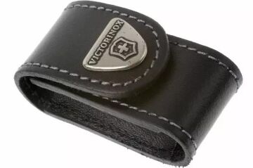 Victorinox Deri Çakı Kılıfı 4.0518.XL Siyah Cırtcırtlı