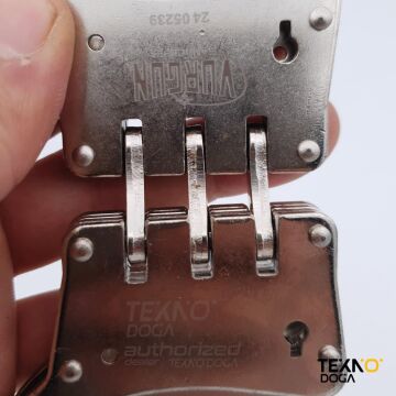 Vurgun Menteşeli Çelik Polis Kelepçesi 3030