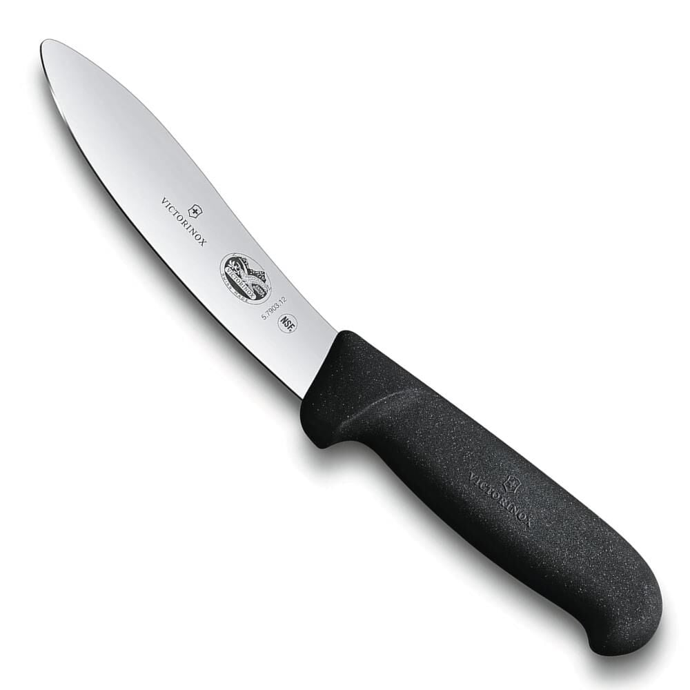 Victorinox Fibrox 12cm Deri Yüzme Bıçağı 5.7903.12 Siyah