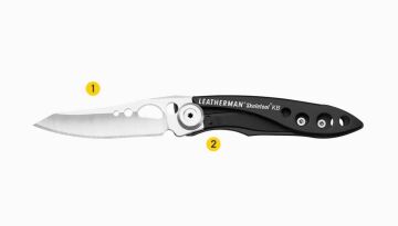 Leatherman Skeletool KB Çakı 2F Siyah/Gümüş
