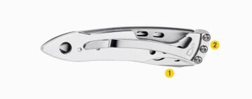 Leatherman Skeletool KBX Çakı 2F Gümüş
