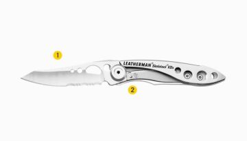 Leatherman Skeletool KBX Çakı 2F Gümüş