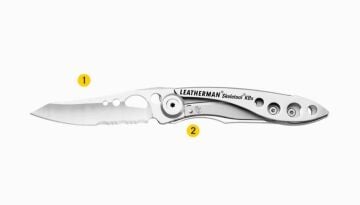 Leatherman Skeletool KBX Çakı 2F Gümüş