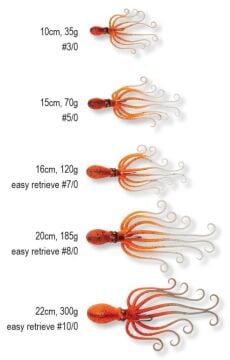 Savage Gear 3D Octopus Ahtapot Silikon 35g 10cm Jigging Suni Yem