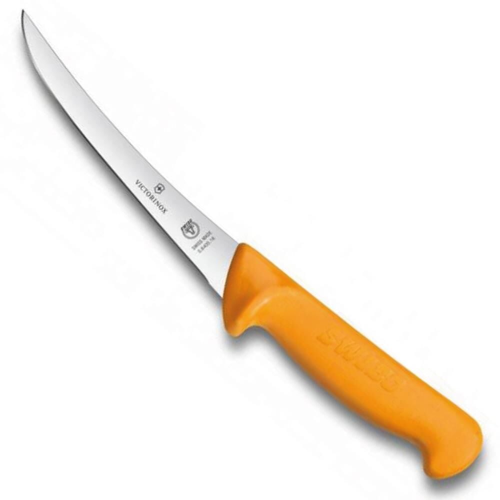 Victorinox Swibo 13cm Kavisli Sıyırma Bıçağı 5.8405.13 Turuncu