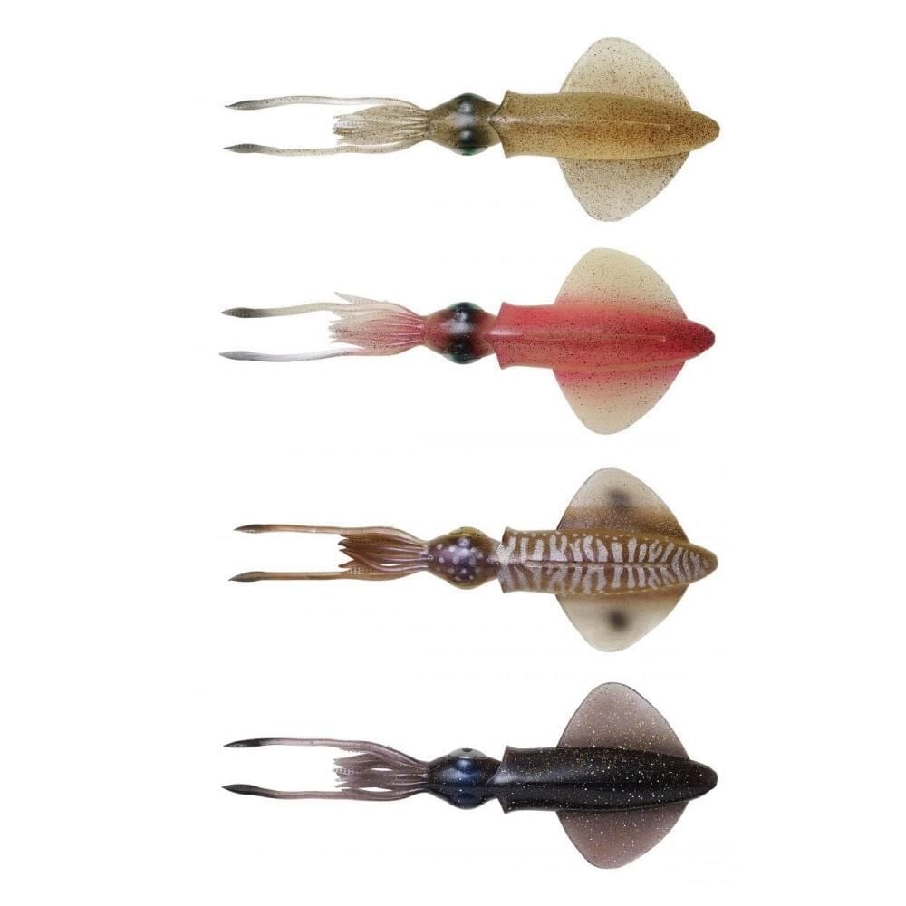 Savage Gear Swim Squid 9.5cm 5g Silikon Kalamar Suni Yem 4ad Cuttlefish